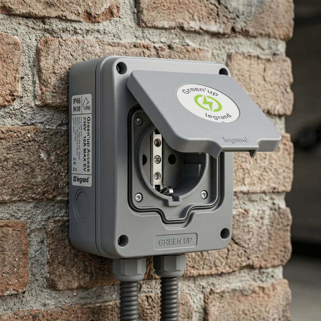 Legrand Prise Renforcée Green'up Access (Pack complet)